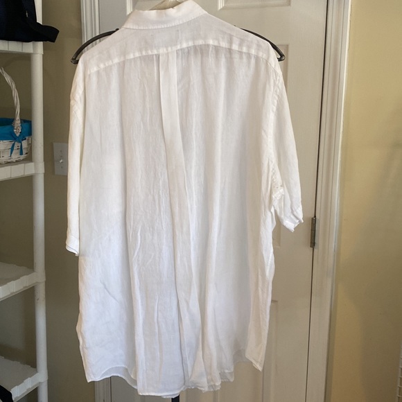 NWT Daniel Cremieux linen button up - Picture 3 of 3